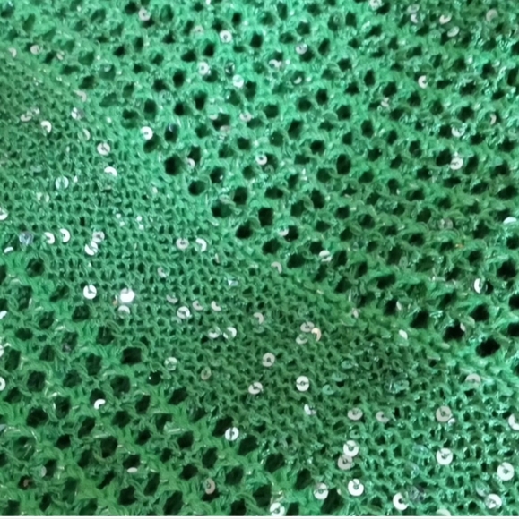 Asymmetrical sweater blouse with sequins - Picture 3 of 6